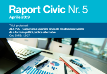 Raport Civic Nr.5 – Aprilie 2019